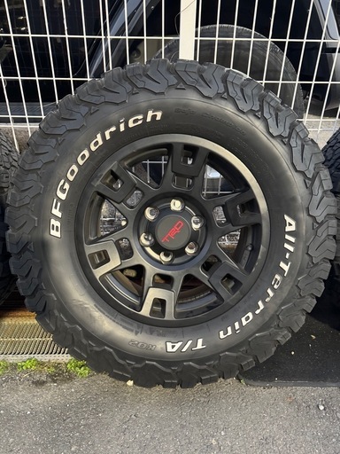 US トヨタ純正   ランドクルーザー プラド TRDホイール タイヤ