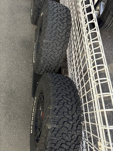 US トヨタ純正   ランドクルーザー プラド TRDホイール タイヤ