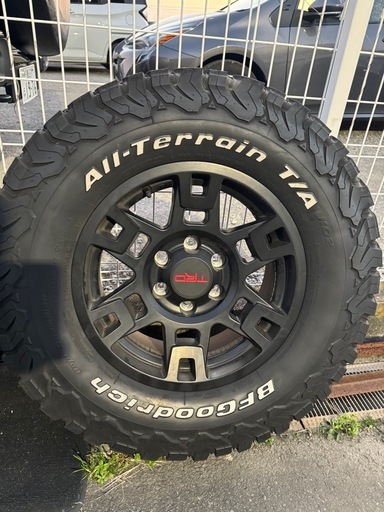 US トヨタ純正   ランドクルーザー プラド TRDホイール タイヤ
