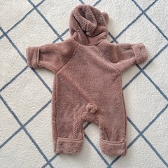 カバーオール　もこもこくまさん(お譲り先決定)の画像