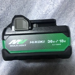 5ハイコーキ新型マルチボルトバッテリー新品、１個の画像