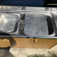 システムキッチン　シンク　DIY リフォーム　リノベーション　セルフビルドの画像