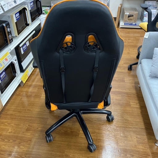 AK Racing ゲーミングチェア ブラック×オレンジ　【トレファク 川越店】