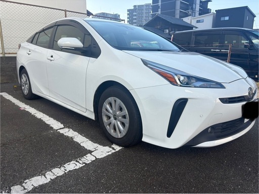 プリウス50後期　2.1万キロ　CarPlay ドラレコ　ETC　
