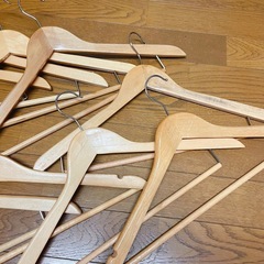 ハンガー　大人用　木　まとめの画像