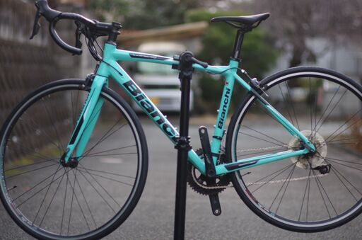 ?整備済✨ BIANCHI ViaNirone 7 サイズ50／サドル・タイヤ・ワイヤー・チェーン新品