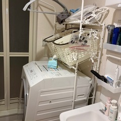 【無料】①Wii ②40インチTV ③洗濯ラック　④プリンター⑤ゲーミングチェアの画像