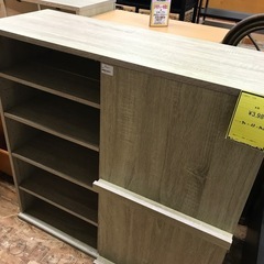 ジャングルジャングル貝塚店　棚　スライド扉　本棚　お洒落　貝塚市　二色浜　リサイクルショップの画像