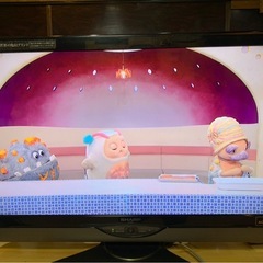 SHARP 32型液晶テレビの画像