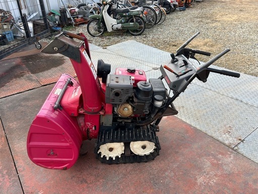 ホンダ除雪機HS970SV 動作品オーガケース割れバッテリー上がった　取引限定 ホンダ除雪機HS970SV 動作品オーガケース割れバッテリー上がった (崔
