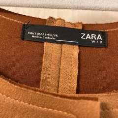 ZARA ノーカラーコート　サイズS の画像