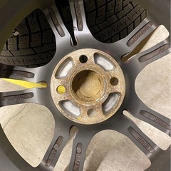 & タイヤホイール　スタッドレス　195/55R16 16インチ　2020年製　OZ アドレナリーナ　6.5J-16 4穴 PCD 100 ET 45の画像