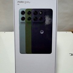 【新品未使用品】Motorola g 66y5Gブラックオイスター色、残債無しの画像