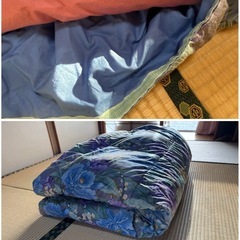 【GO-1501】羽毛布団 掛け布団 2枚組 ダウン70% シングルの画像