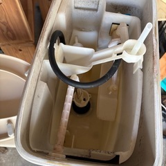 【中古】INAX トイレ 便器＋タンク セット C-180S BU8｜引き取り限定｜動作確認済の画像