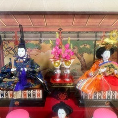 【GO-1502】お雛様 雛人形 ひな祭り 三五 オルゴール付きの画像