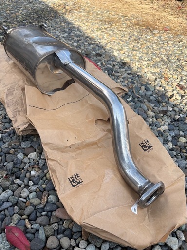 シビックフェリオek3 ホンダアクセス　マフラー超希少
