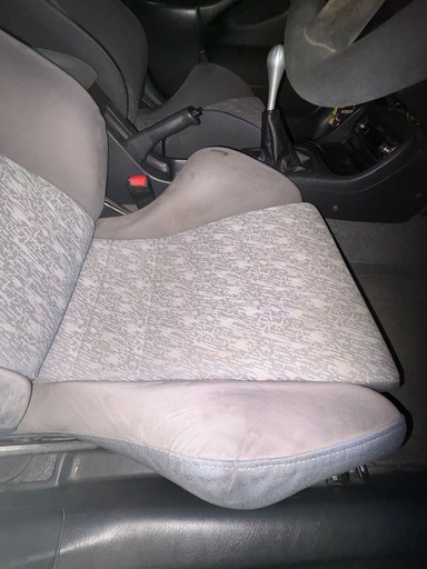 ekシビック用シートレール2個付 SR-2 RECARO セミバケットシート2脚セット