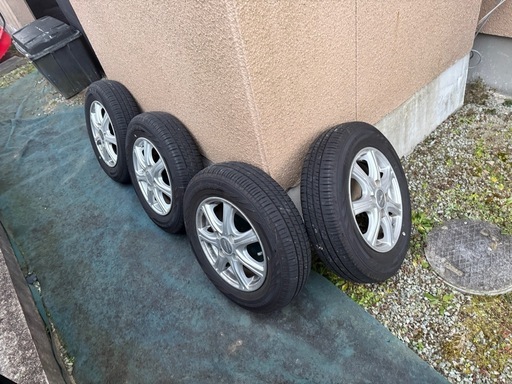 タイヤホイールセット145/80R/13  4本
