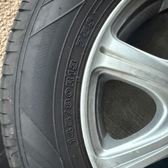 タイヤホイールセット145/80R/13  4本の画像