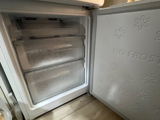 値下げ【引っ越しのため】動作確認済 2ドア冷蔵•冷凍庫 一人暮らし用