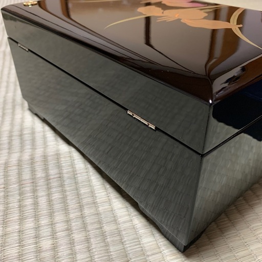 新品未使用会津塗り宝石箱オルゴール付き (ウォンカ) 下祇園の