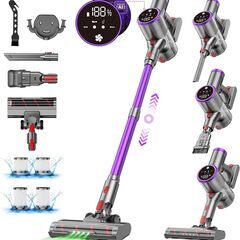 掃除機 コードレス【86000Pa真の超強力吸引！・自立式・60分連続稼働】の画像