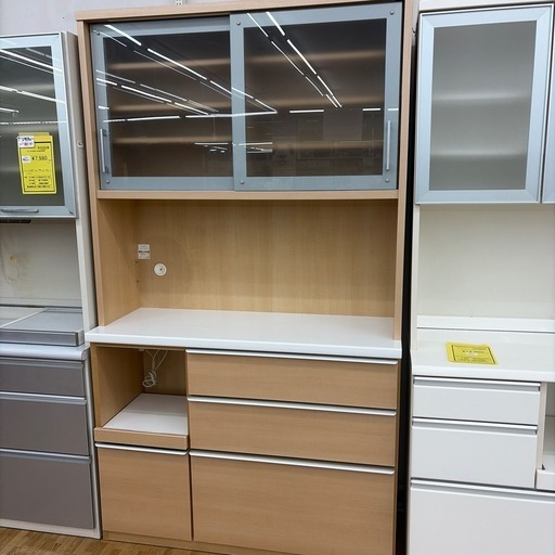【ドリーム川西店御来店】☆見たよ♪割引☆ 松田家具　スライド扉オープンボード　 クリーニング済み　【99560000046487】
