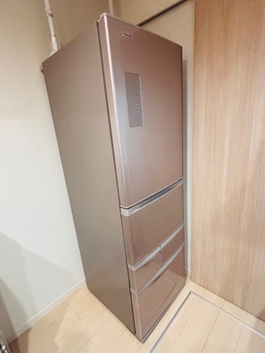 東芝　冷蔵庫　冷凍庫　冷凍冷蔵　2016年式　410L GR-J43G