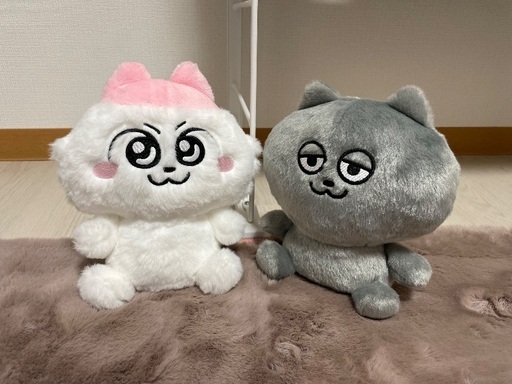 ンめねこ　うすくろ　ぬいぐるみ　セット