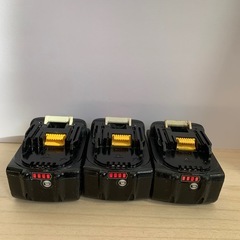 マキタバッテリー18v 6ah確認済みの画像