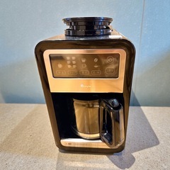 スマート全自動コーヒーメーカー タイマー付き ミル6段階 豆・粉両対応の画像