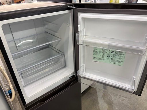 配達可【アクア】冷蔵庫135L★2023年製 クリーニング済み/6ヶ月保証付き【管理番号11901】九