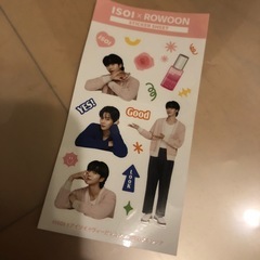 ISOI ✖️ ROWOON コラボステッカーの画像