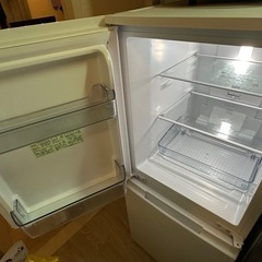 SHARP ノンフロン冷蔵庫 152L SJ-D15K-W 一人暮らしの画像