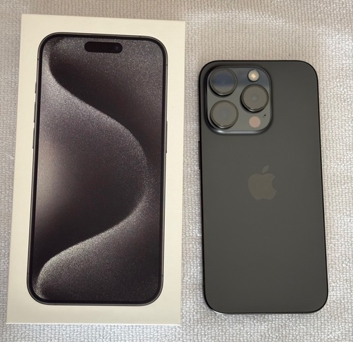 iphone15pro ジャンク (マットブラック) 盛岡の電話、FAX