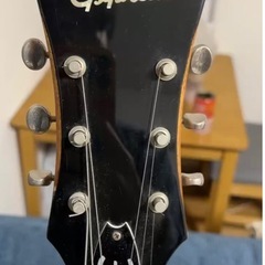 【3月引越し限定】【ケース付】 Epiphone Casino Natural 付属品セット（ヘッドホン等）の画像