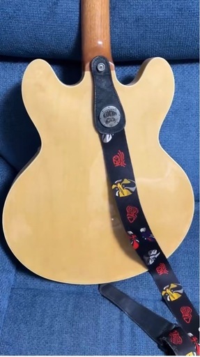 【3月引越し限定】【ケース付】 Epiphone Casino Natural 付属品セット（ヘッドホン等）