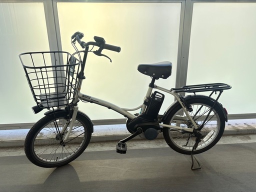 Panasonic電動アシスト自転車グリッター白