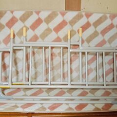 パラマウントベッド社製マットレス　ベッドサイドレール２本　手元スイッチの画像