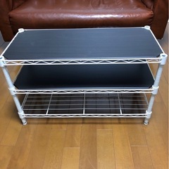 スチールラックホワイトの画像