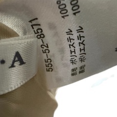 COLZA ベージュ ロングワンピース キナリ色　S リネン風の画像