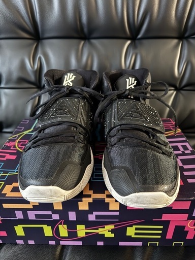【ほぼ新品・箱タグ付】NIKE KYRIE 6 EP 黒×白 27.0cm