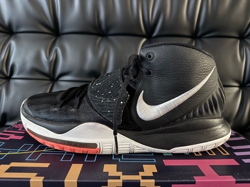 【ほぼ新品・箱タグ付】NIKE KYRIE 6 EP 黒×白 27.0cm