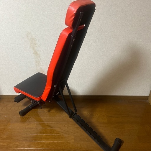 引き取り限定］折りたたみ可能筋トレ用ベンチ (やまもっちゃん) 五十鈴