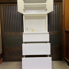 【決定】食器棚(縦180×横60×奥行45cm)の画像