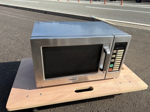 中古品 パナソニック 電子レンジ NE-711G 100V 2020年 60Hz専用 510ｘ360ｘ306ｍｍ 動作問題なし 厨房