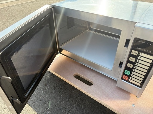 中古品 パナソニック 電子レンジ NE-711G 100V 2020年 60Hz専用 510ｘ360ｘ306ｍｍ 動作問題なし 厨房