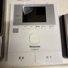 Panasonic ワイヤレスモニター付きテレビドアホン　の画像