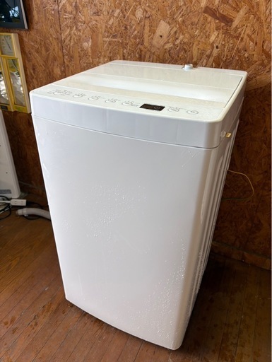 A1810 Haier TAG label 縦型洗濯機 4.5kg 2019年製